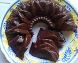 Foto langkah ke 3 dari resep Puding Brownis Lembut.