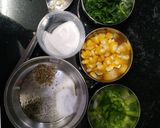 પાલક-મકાઈ-સેન્ડવીચ (Spinach corn sandwich Recipe in Gujarati) રેસીપી સ્ટેપ1ફોટો