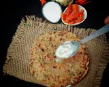 मसाला बाजरा रोटी (masala bajra roti recipe in Hindi) रेसिपी चरण 6 फोटो