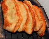 Töltött lángos recept fázis 6 fotója