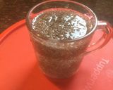 A picture of step 1 of Falooda Ice cream.