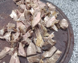 Foto del paso 1 de la receta: Guiso de arroz con sobras de asado😅