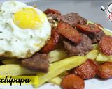 Foto del paso 2 de la receta: Salchipapa Casera