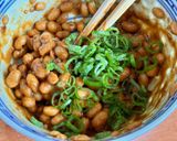 Hình bước làm 3 của món 🌱 Natto Trộn Nước Tương Mù Tạt