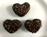 MINI HEART-SHAPED CHOCOLATE CAKE BITES recipe step 12 photo