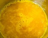 A picture of step 2 of Orange jelly with creamy fruit delight.