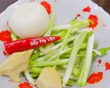 Hình bước làm 1 của món Cá mú hấp hành,gừng,xì dầu và dầu hào