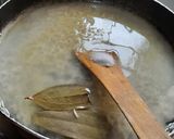 A picture of step 4 of Thai green rice.