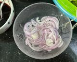Hình bước làm 1 của món SP.0932 - Cá Hồi Áp Chảo Sốt Dâu Tằm & Salad Giấm Mè