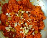 A picture of step 4 of Gajar ka Halwa.