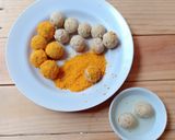 Foto langkah ke 3 dari resep Bola-bola Tempe daging sapi.