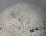 A picture of step 4 of Zeera rice.
