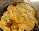 A picture of step 3 of Chewy orange and tahini cookies - vegan.