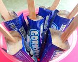 Foto langkah ke 5 dari resep Es Krim Simple Choco Vanilla.