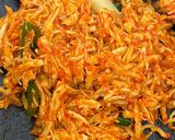 Foto langkah ke 4 dari resep Nasi Bakar Ayam Suir Teri Enakkk.