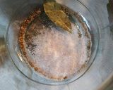 A picture of step 3 of Pink Hue Pickles.