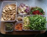 Foto langkah ke 1 dari resep Tumis Tempe Buncis Ebi.