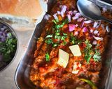 A picture of step 6 of Pav Bhaji (Mixed Veggies with Toasted Bread - Mumbai Street Food).