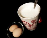 A picture of step 7 of Egg Milk natural remedy for cough and cold.