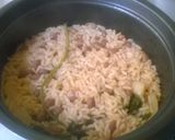 A picture of step 7 of Rice and Beans (Adapted for Electric Rice Cooker).