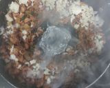 A picture of step 4 of Fajita chicken box pattice.
