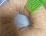 Gambar langkah 6 resipi Wool Roll Bread.