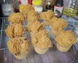 Foto langkah ke 8 dari resep Bolu Kukus Pisang Mekar.