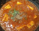 A picture of step 4 of Kadhai Paneer.