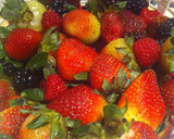 Foto del paso 1 de la receta: Frutos rojos nevados para Navidad