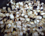 Foto del paso 4 de la receta: Macarrones con carbonara de berenjena y bacon