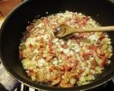 Krumplis - szalonnás - tojásos vacsora/reggeli recept fázis 1 fotója