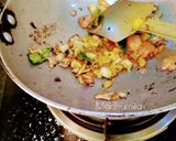 A picture of step 4 of Cabbage Kofta Kadhi.
