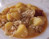 Foto del paso 4 de la receta: Patatas Guisadas con arroz y chorizo