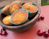 Cseresznyés muffin recept fázis 4 fotója