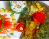A picture of step 7 of Spinach Corn Poha Parantha.