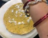 A picture of step 5 of Masala laccha paratha.
