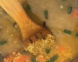 A picture of step 3 of Khichdi with Achari Raita.