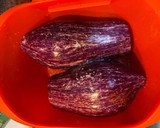 Foto del paso 1 de la receta: Berenjena con salsa de yogur y hierbabuena