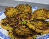 A picture of step 7 of Aloo Tikki Chaat.