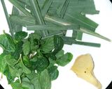 A picture of step 1 of Lemon grass and mint tea.