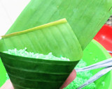 Foto langkah ke 4 dari resep Lupis Pandan Metode 10.30.10.30.