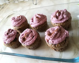Foto del paso 6 de la receta: Pink keto #cupcakes de nuez