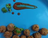 A picture of step 6 of Soya nuggets.