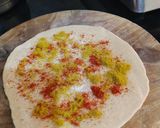 A picture of step 3 of Methi Paratha.