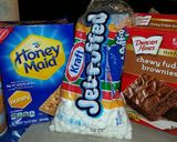 A picture of step 1 of Inside Out S'mores Bars.