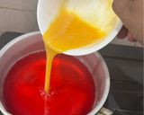 Foto langkah ke 2 dari resep Puding Lumut Merah Putih.