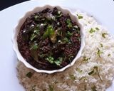 A picture of step 7 of Laal Saag (Red Spinach).