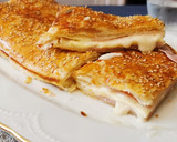 Foto del paso 6 de la receta: Hojaldre relleno de Queso Maasdam, Jamón York y Bechamel