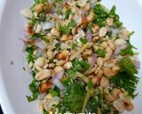 A picture of step 2 of Peanut SadhekoPeanut Salad in Nepali Style Badam Sadheko.
