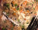 A picture of step 4 of Oats Semolina Upma.